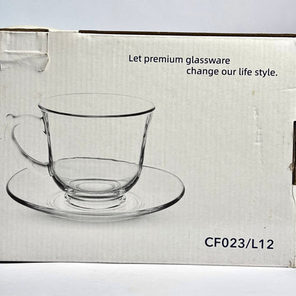 Cup & Saucer set ( 6 cups & 6 saucers ) |CF023/L12