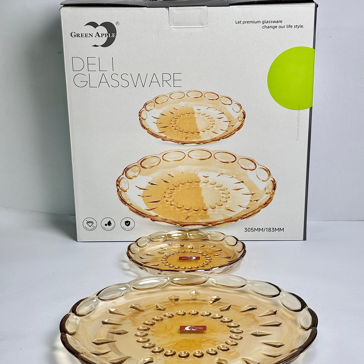 7 Pcs Pizza Plate Set  P125B/L7HA