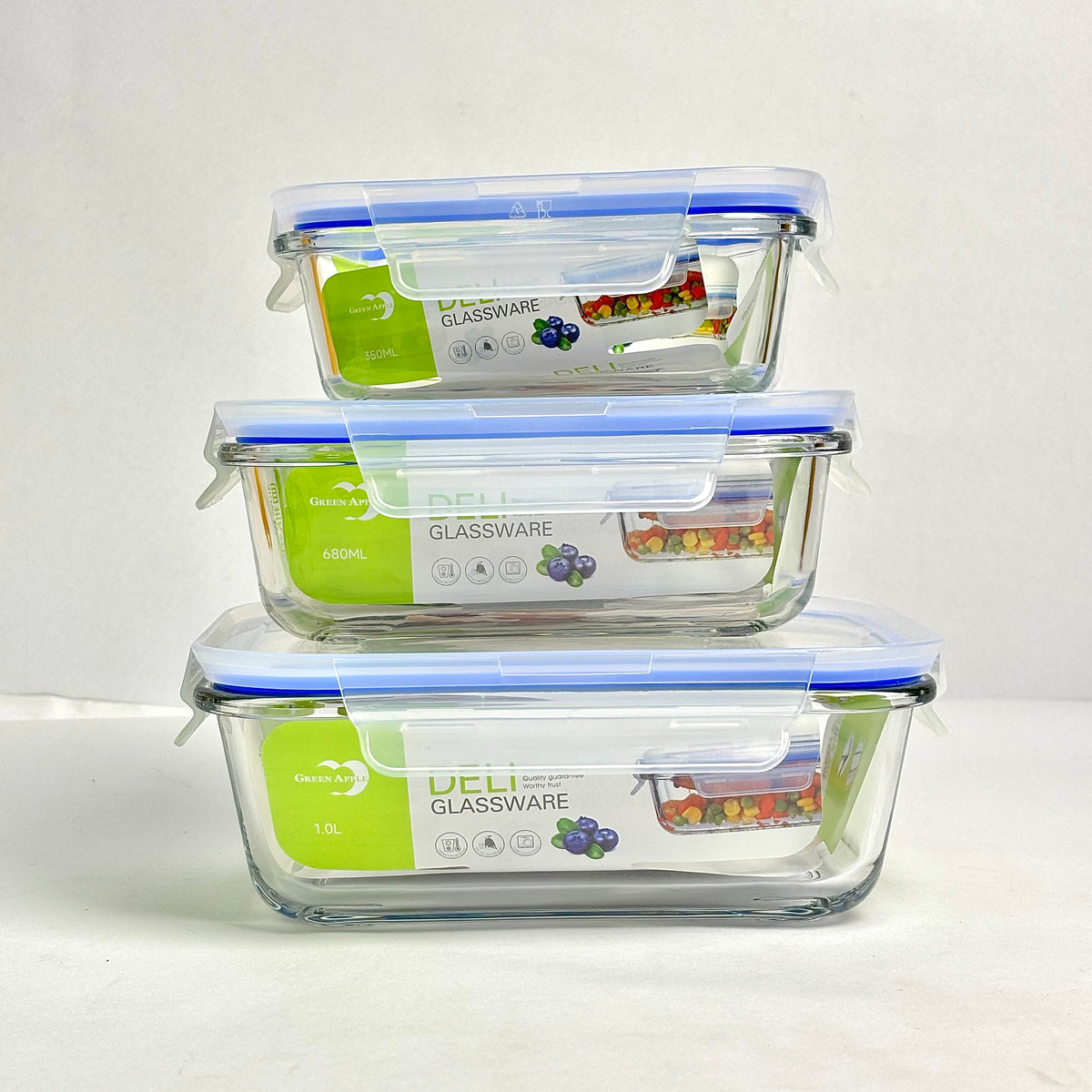 3 pcs air-tight bowl set | EK13/L3|