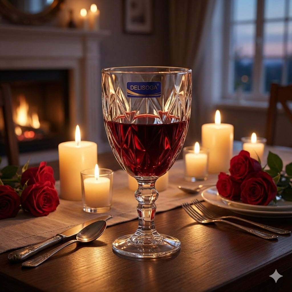 6 Pcs  Wine Glass Set | DSKB151B