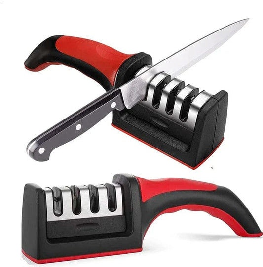 Ergonomic Ceramic Knife Sharpener – Manual Kitchen Sharpening Tool