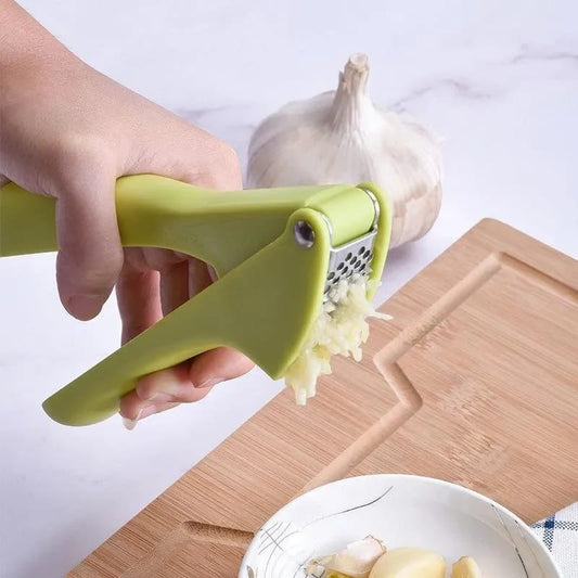 Rotary Garlic Press – Ergonomic Hand-Crank Garlic Grinder