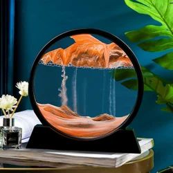 3D Moving Sand Art Décor – Rotating Deep Sea Sandscape Frame