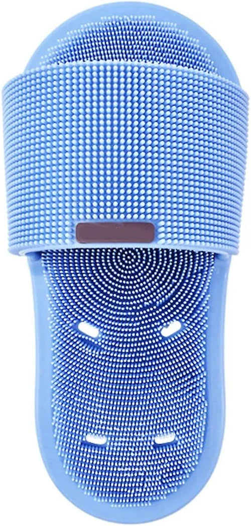 Suction Cup Shower Foot Scrubber – Hands-Free Silicone Foot Cleaner