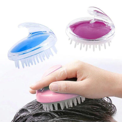 Silicone Scalp Massage Brush – Shampoo Hair Washing Brush