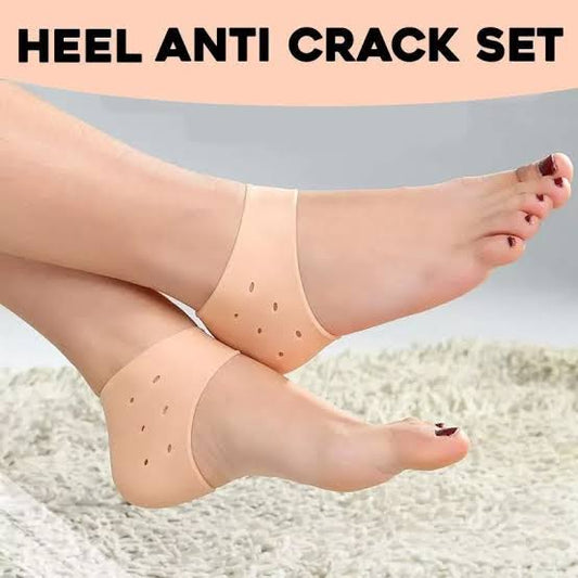 Silicone Comfort Socks – Breathable Daily Wear Foot Socks (Beige)