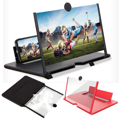 3D HD Phone Screen Magnifier – Foldable Movie & Gaming Projector Stand