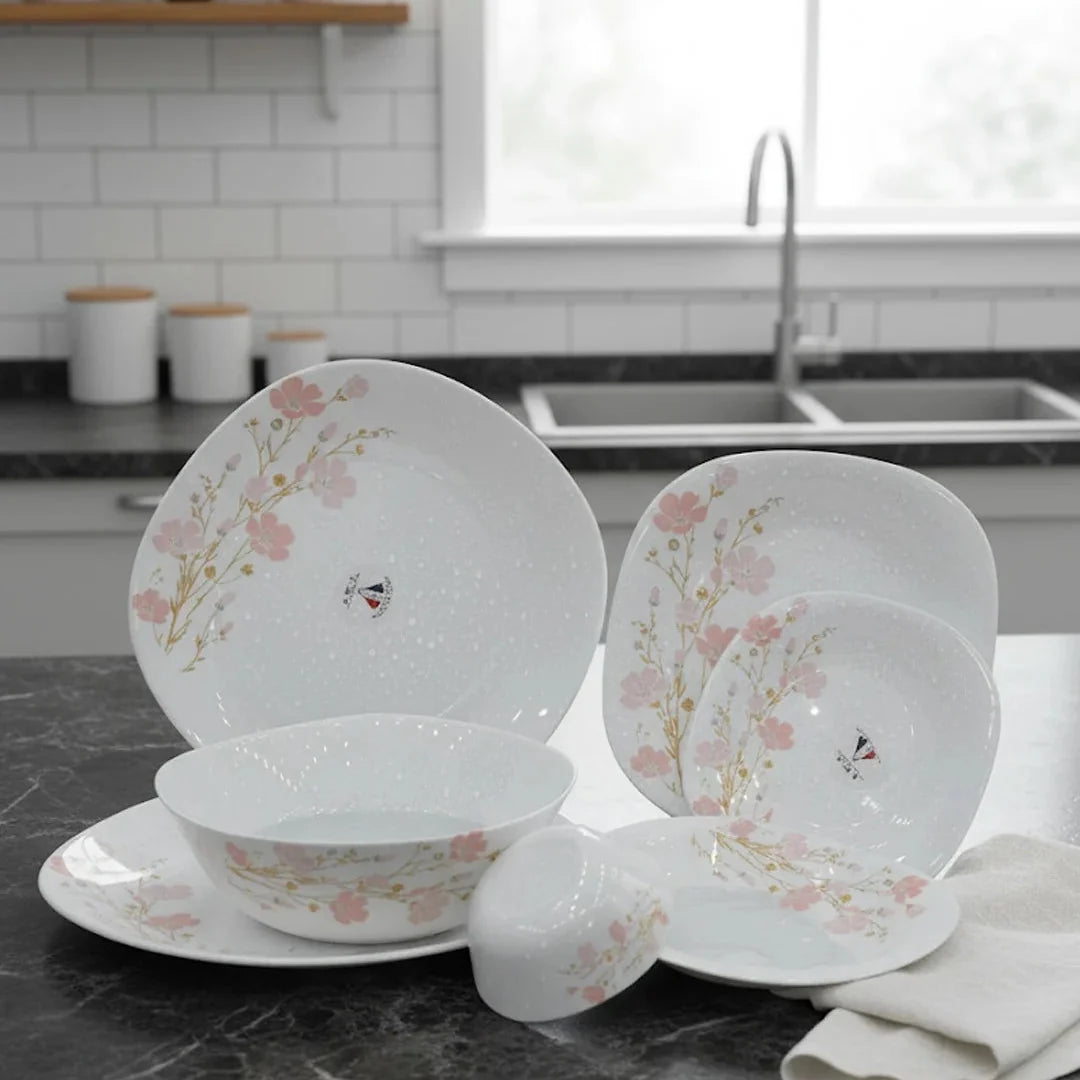 Opal Elegant Floral Dinnerware Set  – 26 Pieces