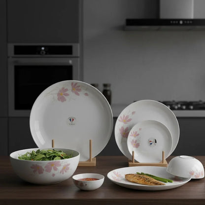 Opal Blossom Harmony Dinnerware Set  – 26 Pieces