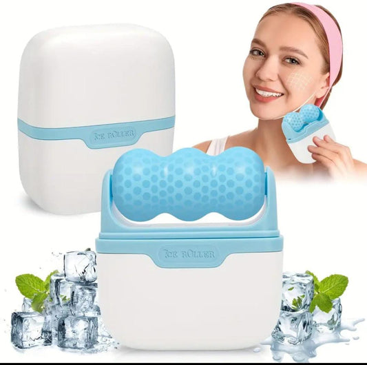Dual Roller Face Ice Roller – Cooling Facial Massager