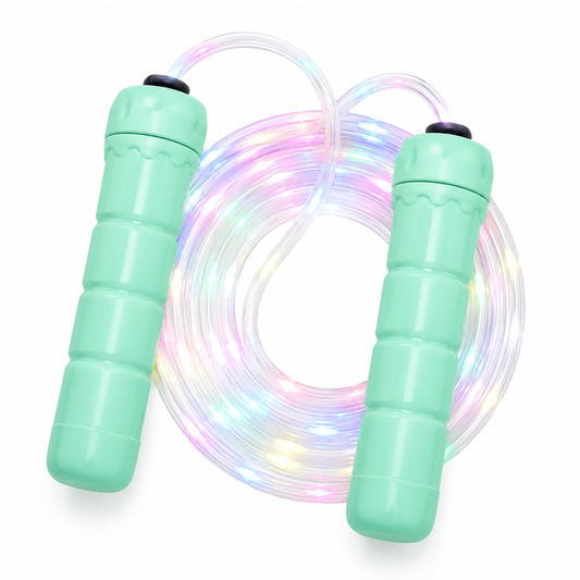 LED Light-Up Jump Rope – Colorful Skipping Rope for Kids & Adults