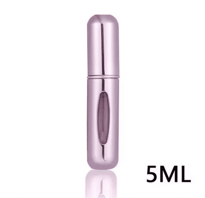 Mini Refillable Travel Perfume Bottle – Metal Atomizer Spray Case