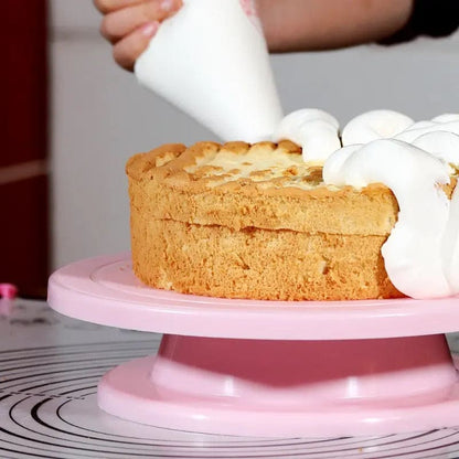 Rotating Cake Turntable Stand – Anti-Skid Cake Decorating Table