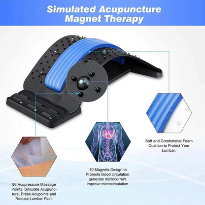 Adjustable Back Stretcher – Multi-Level Stretching & Relaxation Device