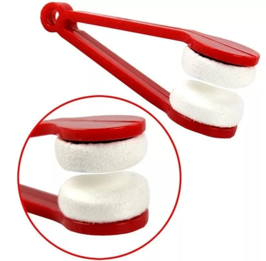 Portable Multifunctional Glasses Cleaner – Microfiber Cleaning Brush Tool