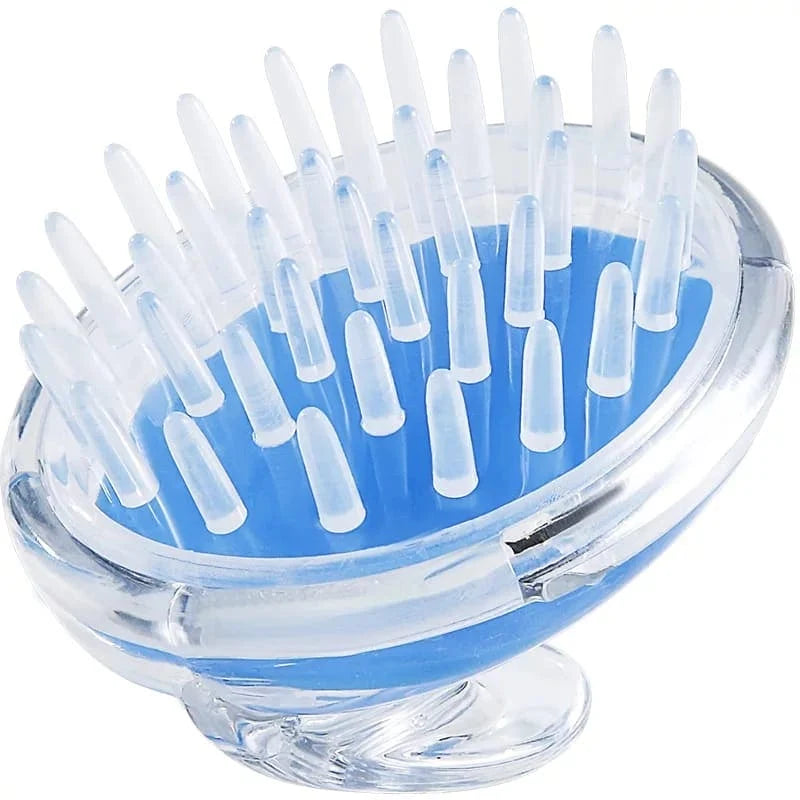 Silicone Scalp Massage Brush – Shampoo Hair Washing Brush