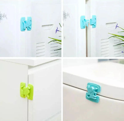 Cartoon Puppy Cabinet Safety Lock – Anti-Pinch Child Safety Latch