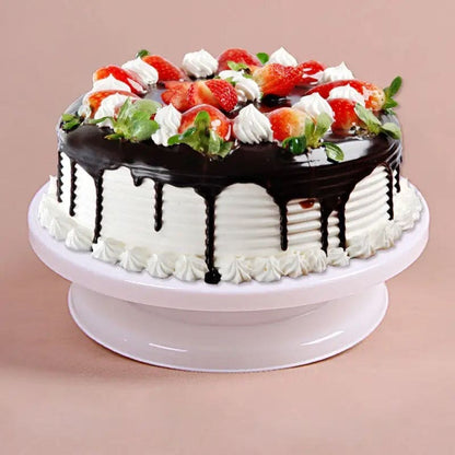 Rotating Cake Turntable Stand – Anti-Skid Cake Decorating Table