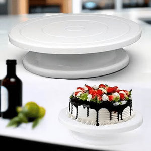 Rotating Cake Turntable Stand – Anti-Skid Cake Decorating Table