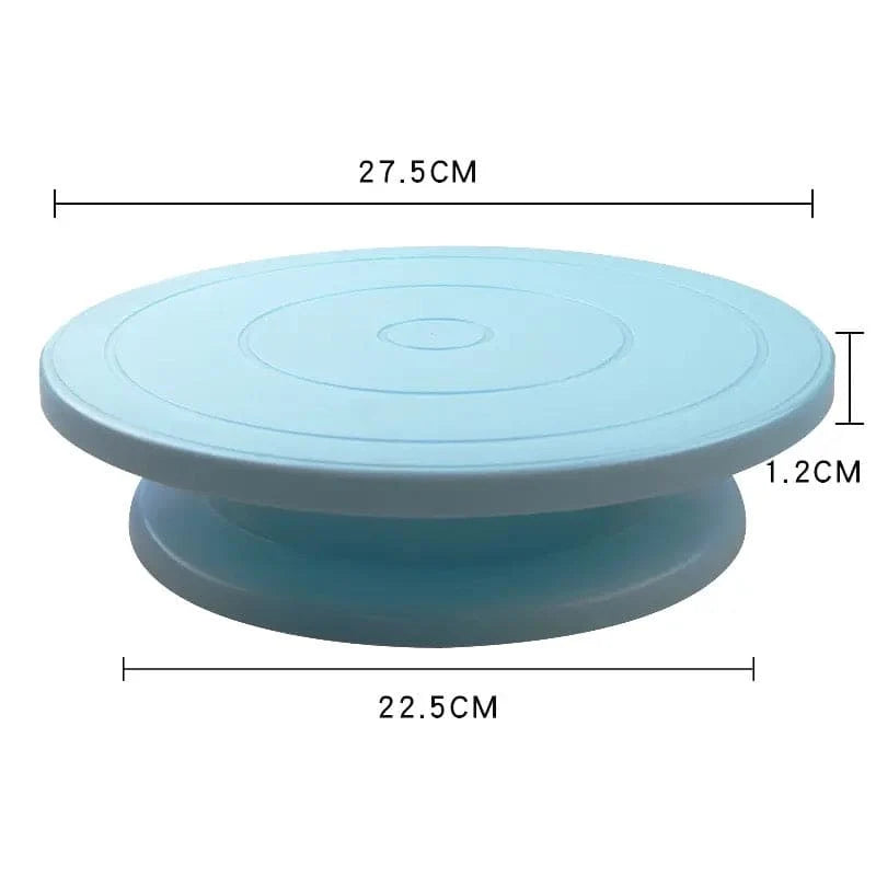 Rotating Cake Turntable Stand – Anti-Skid Cake Decorating Table