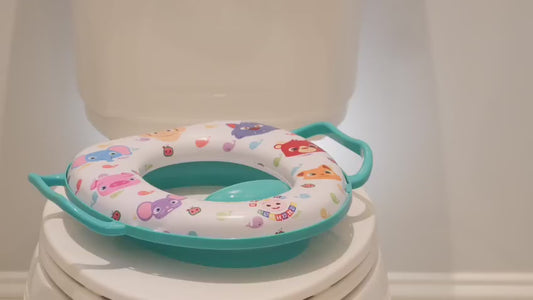 Baby Toilet Training Seat Cushion – Non-Slip Potty Seat with Handles