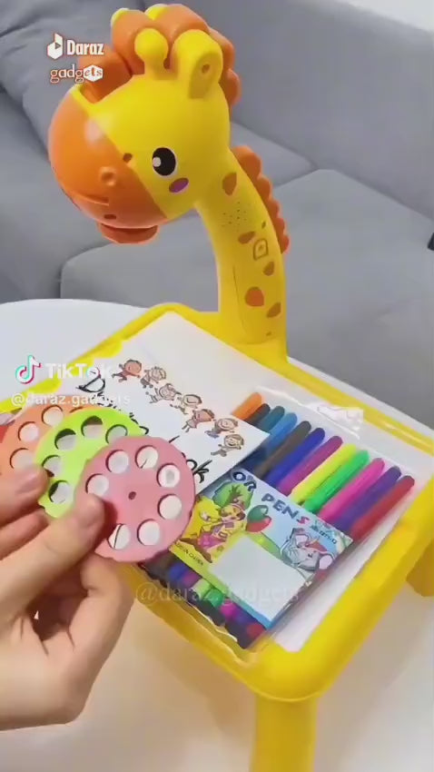 Kids LED Projector Drawing Table – Trace & Draw Learning Toy