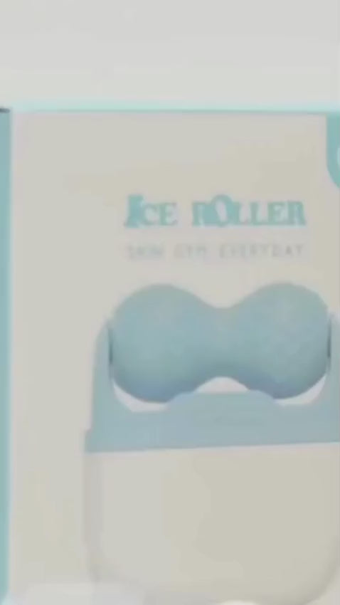 Dual Roller Face Ice Roller – Cooling Facial Massager