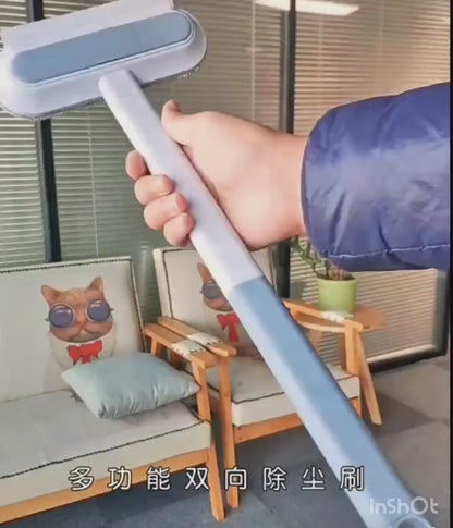 3-in-1 Long Handle Window & Multi-Surface Cleaning Brush