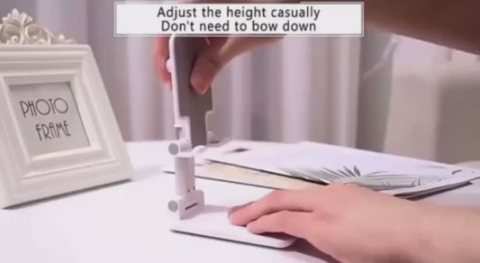 Foldable Universal Phone Holder Stand – Adjustable Desk Mount