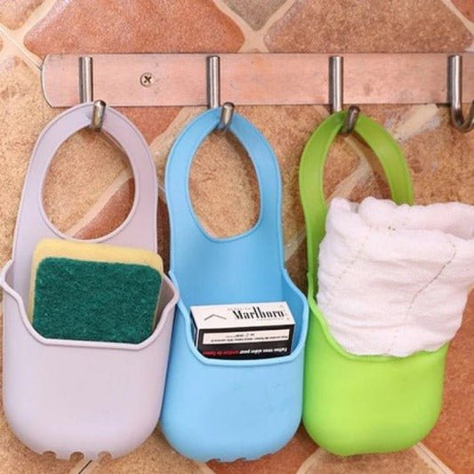 Silicone Sink Basket – Hollow-Out Drain Strainer for Kitchen & Bathroom